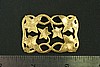 2pc VINTAGE STYLE RAW BRASS VICTORIAN CONNECTOR FINDINGS PENDANT N123-2