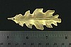 2pc VINTAGE STYLE HUGE RAW BRASS LEAF FINDING PENDANT JEWELRY LOT N60-2