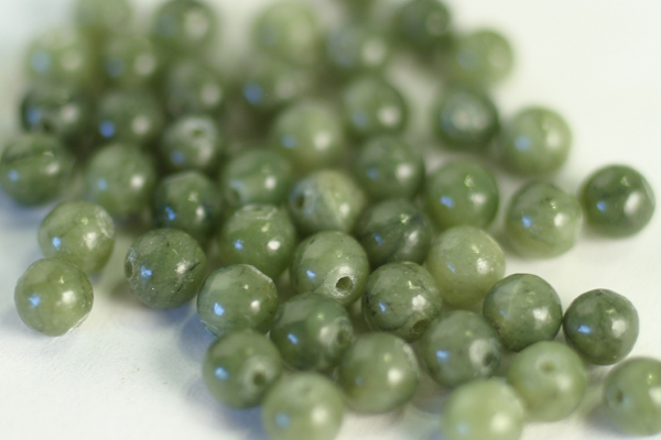 48pc (1/2 STRAND) 4mm PREMIUM CACTUS JADEITE ROUND GEMSTONE BEADS