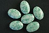 6pc 10X14mm BEAUTIFUL CHINA JADE OVAL GEMSTONE BEADS