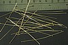 48pc RAW BRASS 2.5 inch 23 GAUGE HEADPIN FINDINGS LOT