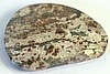 1pc 35X45mm PREMIUM GREEN OCEAN JASPER FREEFORM PEAR SHAPED GEMSTONE PENDANT