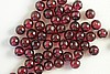 59pc (1/2 STRAND) 3mm BEAUTIFUL GARNET ROUND GEMSTONE BEADS