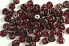 77pc (1/2 STRAND) 4mm BEAUTIFUL GARNET RONDELLE GEMSTONE BEADS