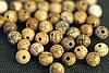 45pc (1/2 STRAND) 4mm PREMIUM NATURAL PICTURE JASPER GEMSTONE BEADS