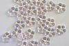 24pc 7mm ROSALINE CZECH GLASS FLOWER SPACER LOOSE BEADS