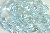 1 - 15 inch STRAND 7x10mm SWISS BLUE TOPAZ OVAL GEMSTONE BEADS