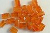 25pc (1/2 STRAND) 9X5mm BEAUTIFUL ORANGE CARNELIAN RECTANGLE GEMSTONE BEADS