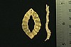 1 Set RAW BRASS OPEN LEAF AND BRANCH TOGGLE CLASP LOT