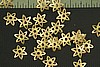 24pc VINTAGE STYLE 9mm RAW BRASS FILIGREE STAR BEAD CAP BC4-24