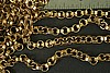 5 FT of BEAUTIFUL VINTAGE STYLE RAW BRASS ROLO CHAIN CH001-5