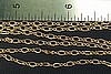 5 FT DELICATE VINTAGE STYLE SOLID NATURAL RAW BRASS FIGURE 8 LINK CHAIN CH003-5